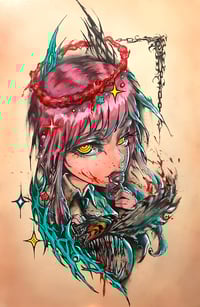 "Cola-flavored Chupa Chups" Original Painting