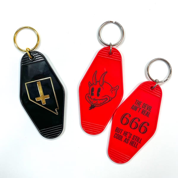 Image of Motel keychains