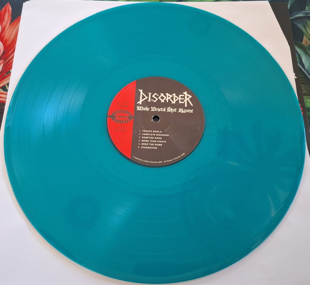 Image of DISORDER "Make Bristol Shit Again" L.P.