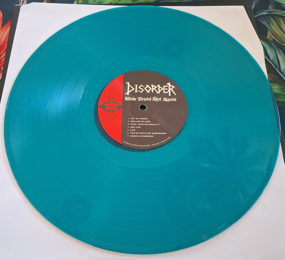Image of DISORDER "Make Bristol Shit Again" L.P.
