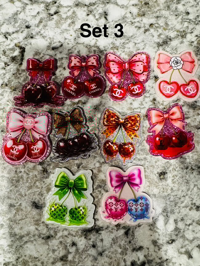 10pcs Acrylic Charms