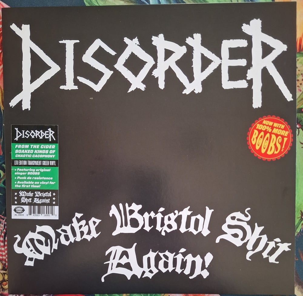 Image of DISORDER "Make Bristol Shit Again" L.P.