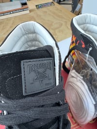 Image 4 of Vintage Vans Sk8 high pro Thrasher size 8
