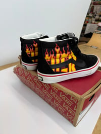 Image 8 of Vintage Vans Sk8 high pro Thrasher size 8