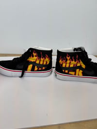 Image 1 of Vintage Vans Sk8 high pro Thrasher size 8