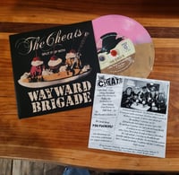 Image 2 of The Cheats / Wayward Brigade "Split It Up" split 7" (Screaming Crow) 2 Versions (PRE-ORDER)