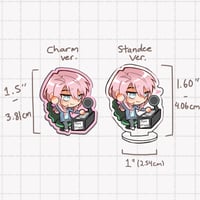 Image 2 of Blooming Panic - charms & standees