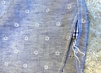 Image 4 of Junya Watanabe Man comme des garcons 2019ss indigo dyed chambray shirt, size L