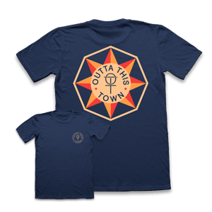 Image of Radial Sun | Navy