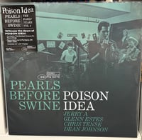Image 1 of Poison Idea ‎– "Pearls Before Swine: The Early Years Volume 2" Lp (green vinyl)