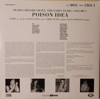Image 3 of Poison Idea ‎– "Pearls Before Swine: The Early Years Volume 2" Lp (green vinyl)