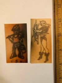 Image 1 of Photos of old tattoos from 1984 Sailors