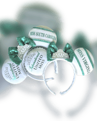 Image 1 of IUM Rhinestone Banner Ears