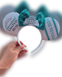 Image 1 of IUM No Rhinestone Banner Ears