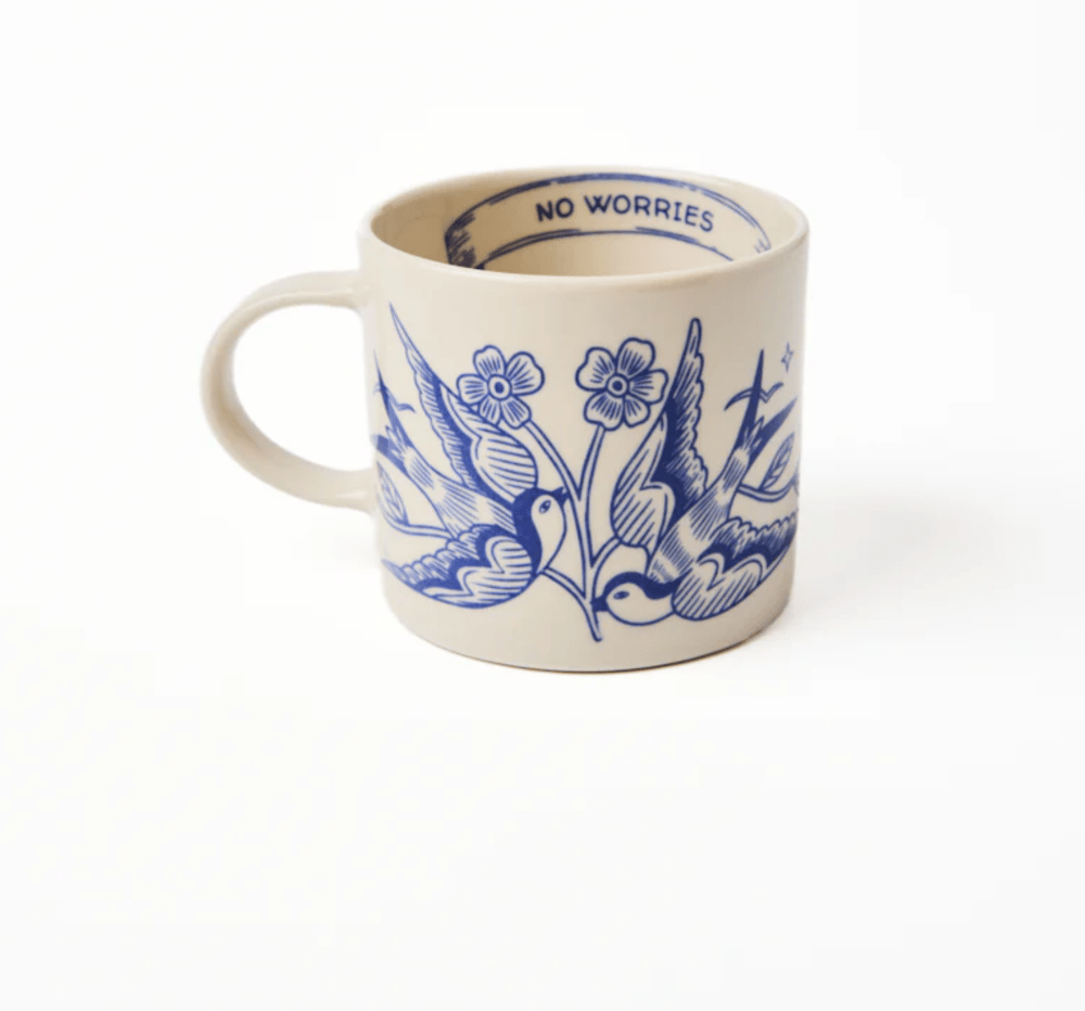 Image of No Worries Inked Mug
