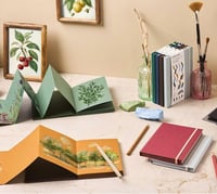 Image 20 of Fabriano - Leporello Chromia Accordian Bound Notebook