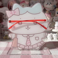 Image 4 of Hachiware x Glasses Acrylic Stand