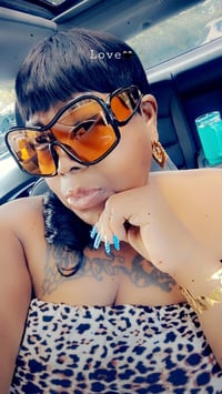 Oversized sunglasses