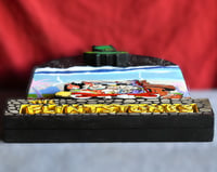 Image 5 of The Flintstones TV Series Hand Crafted 3D Wooden Diorama Wall Décor