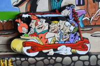 Image 9 of The Flintstones TV Series Hand Crafted 3D Wooden Diorama Wall Décor
