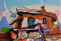 Image 11 of The Flintstones TV Series Hand Crafted 3D Wooden Diorama Wall Décor