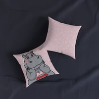 Image 3 of Flora's Square Pillow