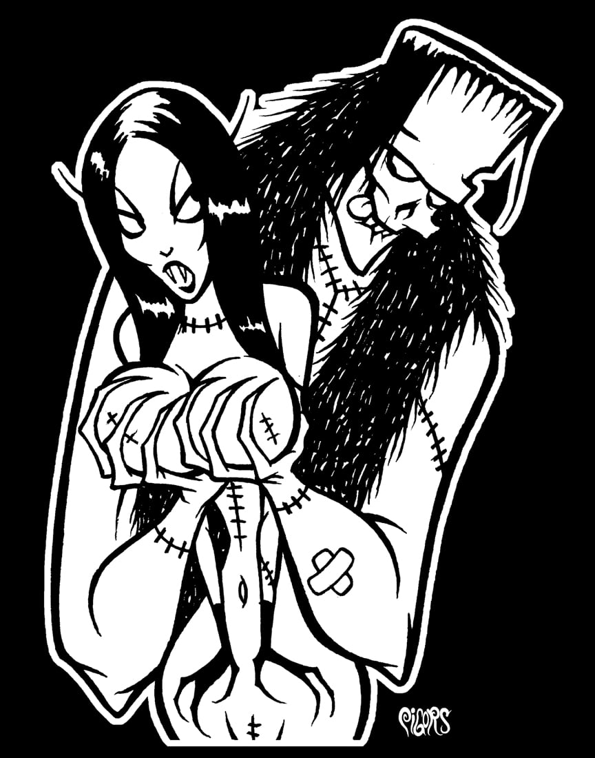 Image of preorder SQUEEZE BOX - WOMANS  fitted  babydoll shirt- ships april 10th 