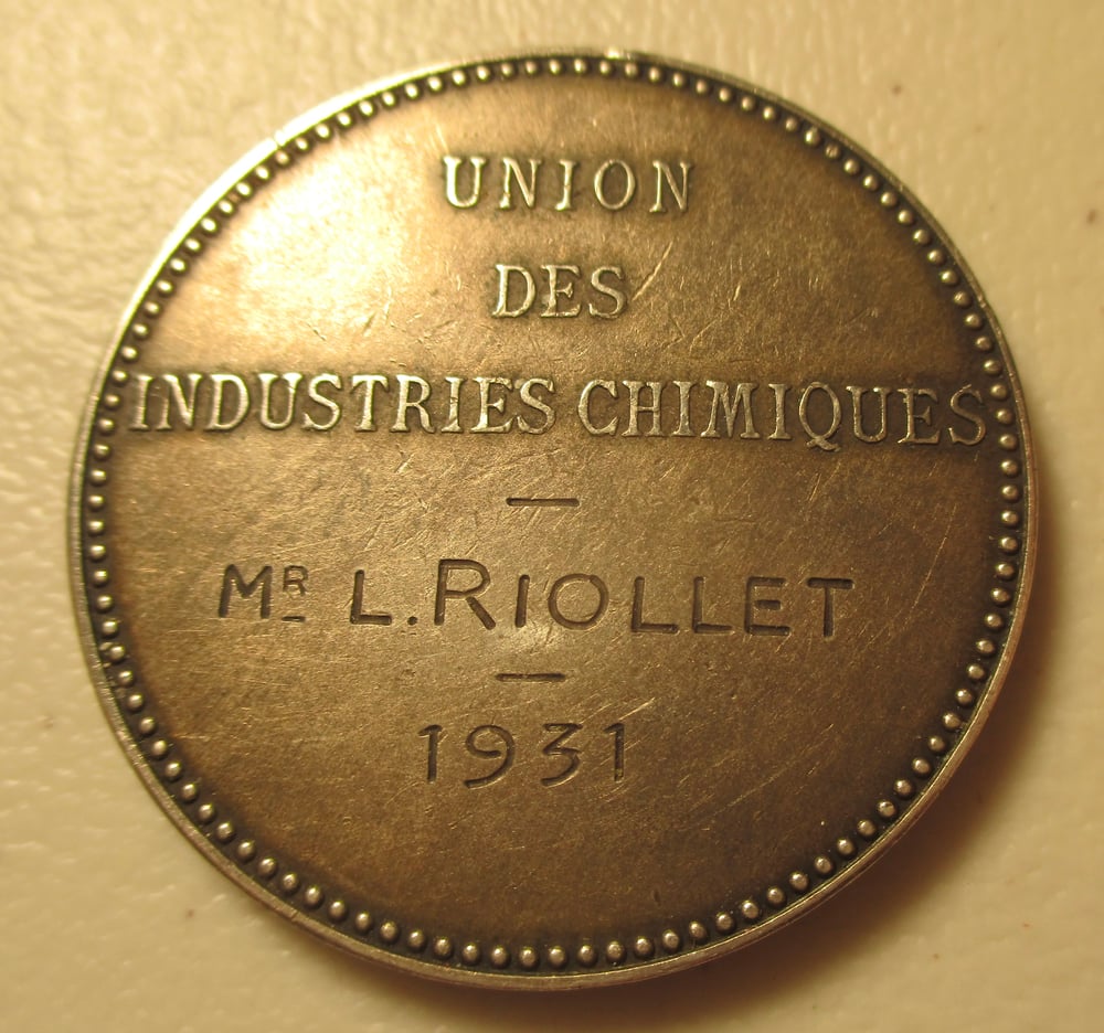 INTERESTING 1931 UK UNKNOWN MEDAL--DOLLAR SIZE