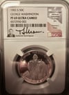 U.S. GEORGE WASHINGTON COMMEMORATIVE HALF DOLLAR, SLABBED PROOF 69 NY NGC