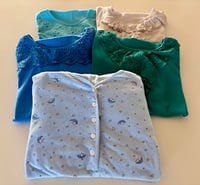 Image 2 of Memory Flowers custom created from a clients loved ones stunning collection of tops