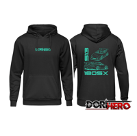 Image 2 of DoriHero 180SX Outline Hoodie