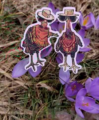 Image 2 of Fastest turkeys of the Wild West sticker