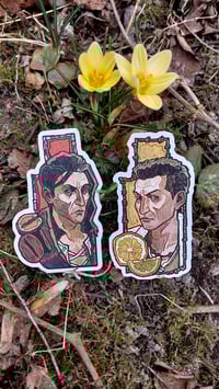Image 5 of Pathologic stickers/keychains 2
