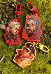 Image 3 of MGS V stickers/keychains