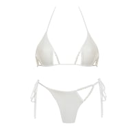 IVORY PEARLS BIKINI SET