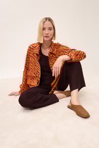 Image 6 of PRE ORDER - GIACCA MIRADOR ZEBRA ARANCIO