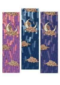 Image 3 of Stained Glass Clear Bookmarks 