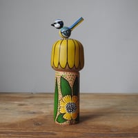 Image 4 of spring flowers & bird II