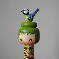 Image 2 of little spring thicket & bird (tall)