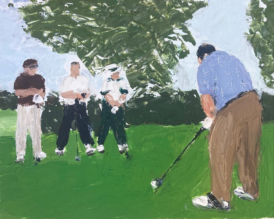 Image of South of the border (original on canvas).