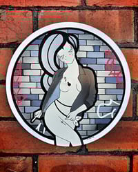 Image 1 of NYC79 - Painted Vinyl Record