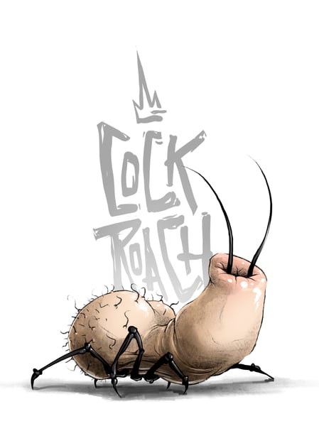 Image of CockRoach print! (FREE WORLDWIDE SHIPPING)