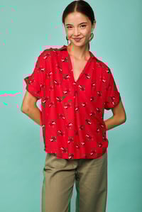 Image 2 of Camisa Zumaia rojo 