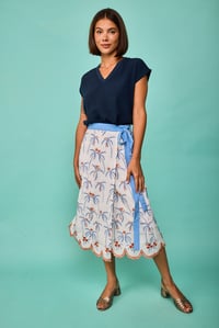 Image 3 of Falda Colindres blanco