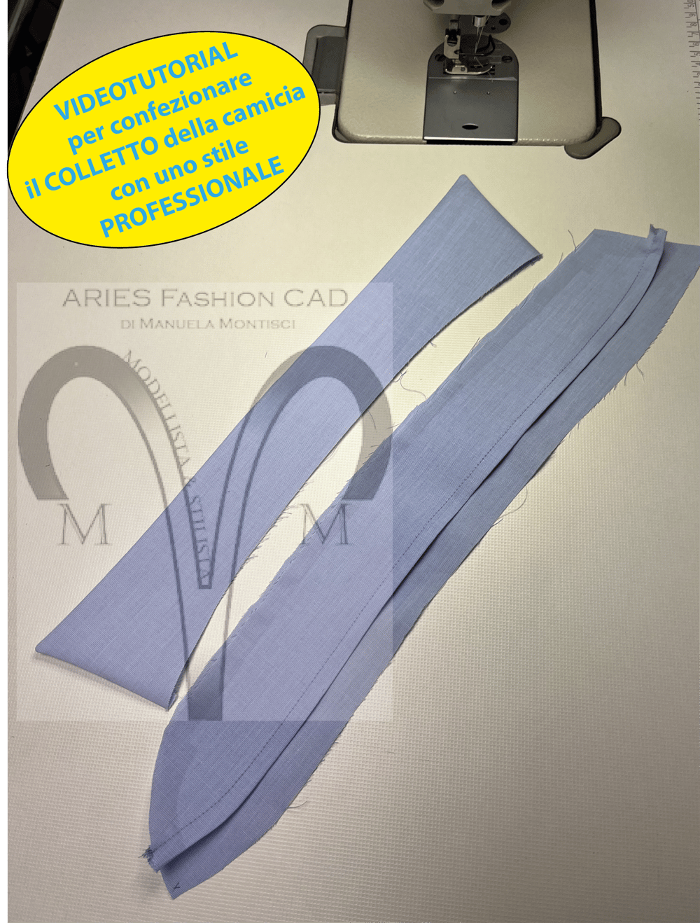 Image of VIDEOTUTORIAL Confezione CAMICIA UOMO