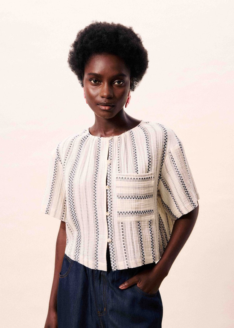 Image of 1-Blusa Valea Creme