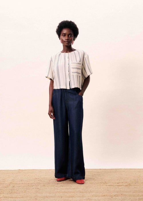 Image of 1-Blusa Valea Creme