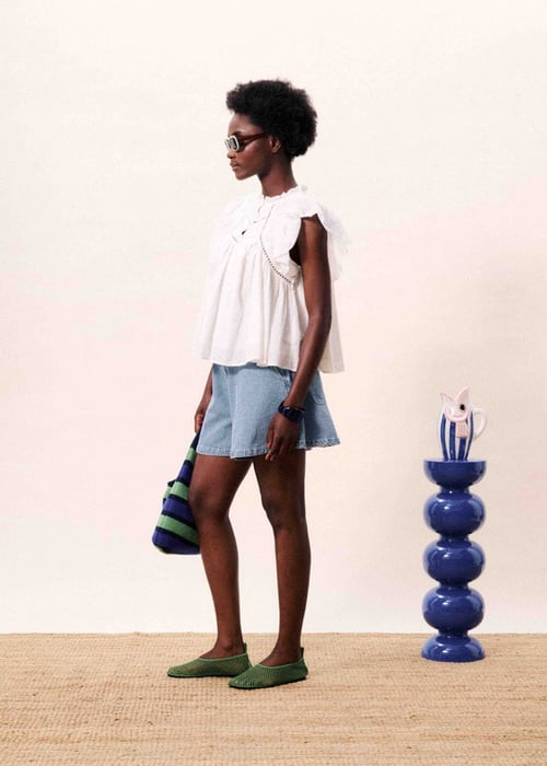 Image of 1-Blusa Detiana Blanc