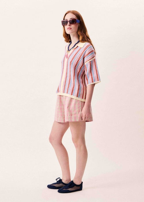 Image of 1-Jersey Polo Missy Violine