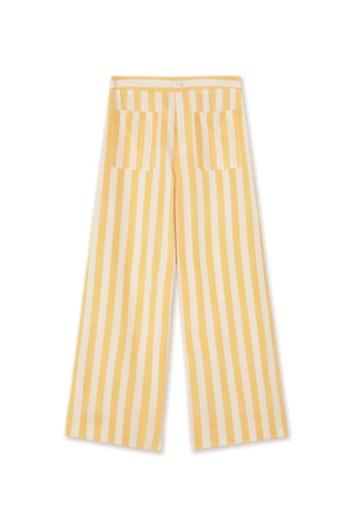 Image of 2-Pantalon striped pockets